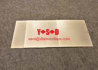 6 inch by 6 inch Electroplated Diamond Lapping Plate square shape 1mm thickness Grit 240 Single sided supplier