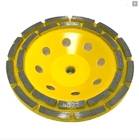YSD Metal Bond Turbo Segment Concrete Floor Diamond Grinding Cup Wheels supplier