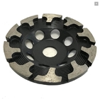 T Type Segment Diamond Cup Wheel for Concrete Grinding , hard granite and engineered stones supplier