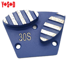 Concrete diamond grinding stone care oval metal tip grinding block supplier