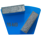 16-grain trapezoidal metal bond diamond abrasive concrete polishing plate supplier