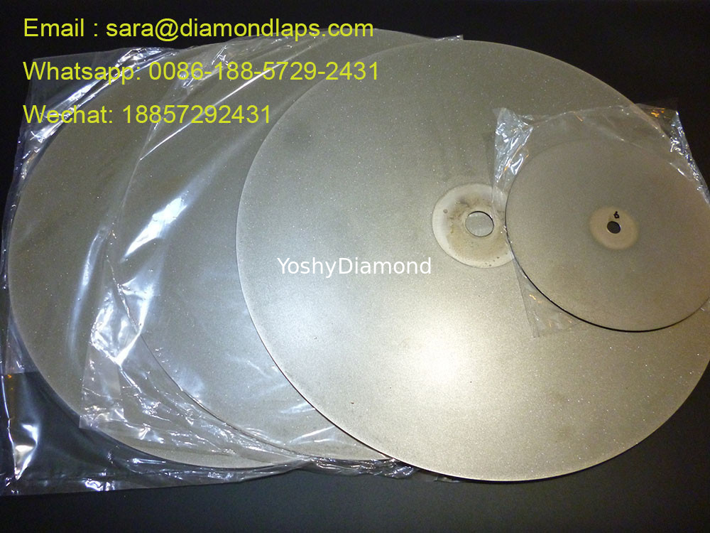 Electroplating Diamond Lap Disc for Gemstone and Metal material polishing supplier