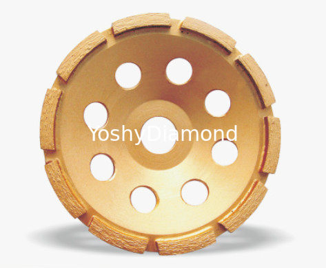 4 Inch 105mm Single Row Cup Grinding Wheel For Various Concrete And Medium-Hard Granite supplier