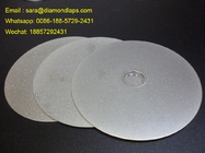 Quality Electroplated Diamond Flat Lap Disk Wheel for pottery polishing supplier