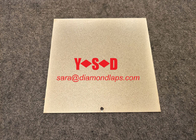 Diamond Lapping Plate  8&quot; inch X 8&quot; inch Square shape Metal based Electroplated surface supplier