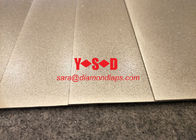 6 inch by 6 inch Electroplated Diamond Lapping Plate square shape 1mm thickness Grit 240 Single sided supplier