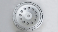 High Gloss Diamond Maysonry Grinding Cup Wheels with Double Row segments supplier