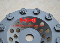 New Designed 5&quot; Epoxy , Paint, Glue Coating Removal Tools Split PCD Cup Wheel supplier