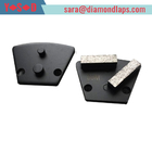 Trapezoid Concrete Metal Bond Segments Grinding Scraper Pads for Concrete Floor Used for Diamatic Grinder supplier