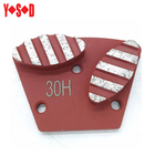 Concrete diamond grinding stone care oval metal tip grinding block supplier