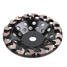 4 Inch 105mm Arrow Segmented Diamond Grinding Wheel Cup, Used For Polishing Concrete Stone Tiles supplier