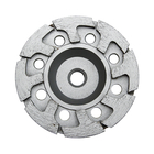 6 '' 30#-400# T Segmented Cup Wheel For Grinding, Polishing And Leveling Concrete And Granite supplier
