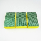 90*55mm #100 Electroplated Diamond Hand Polishing Pad Polishing Block For Glass Ceramic Stone Grinding supplier