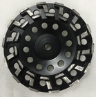 8-Inch Dry Grinding Disc Helical Tooth Corrugated Bowl Bilateral Marble Processing Diamond Grinding Wheel supplier