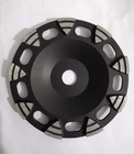 6 Inch Thick Corrugated Sintered Double Row Diamond Bowl Grinding Wheel supplier