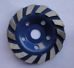 15 Inch Double Row Single Bevel Edge Grinding Granite Sintered Diamond Dry Grinding Wheel supplier