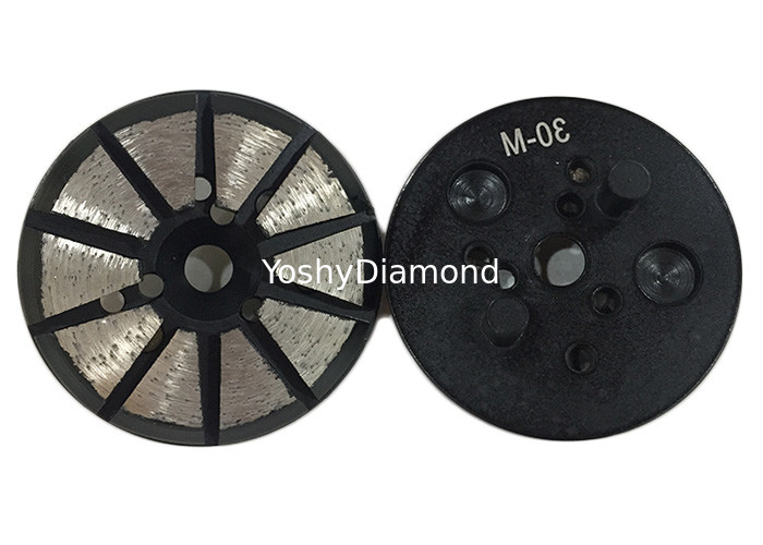3&quot; Grit #30 M STI Metal Bond Diamond Grinding Disc,Concrete Polishing pad for concrete grinding machine supplier