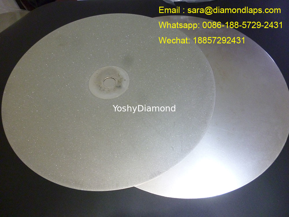 18&quot; inch 457mm Diameter Premium Quality Diamond Grinding Plate Glass Polishing pad Ceramic Polishing Pads supplier