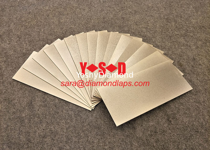 Super Hard Diamond Lapping Plate  of Lapidary Tools Rectangle shape for handwork supplier