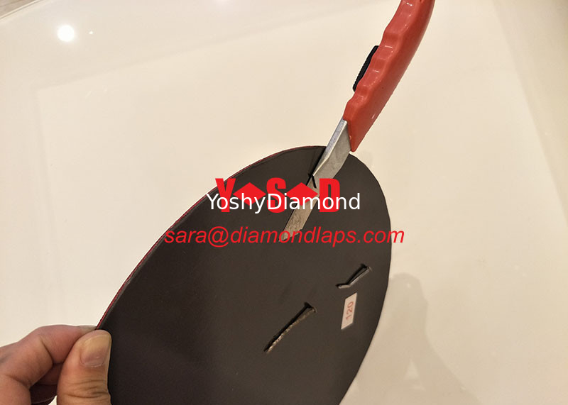 Flexible diamond grinding disc resin bond with magnetic backed supplier