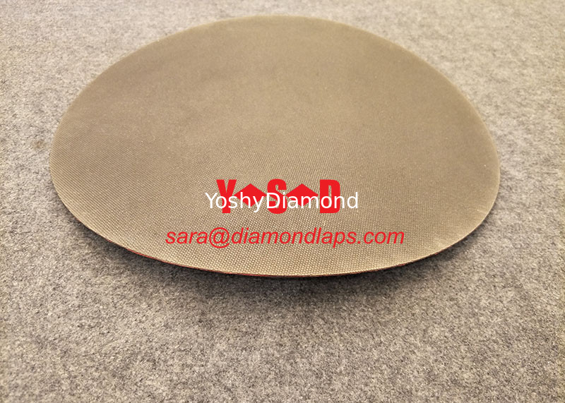 magnetic backing flexible diamond abrasive disc 18&quot; diameter with 560 grit supplier