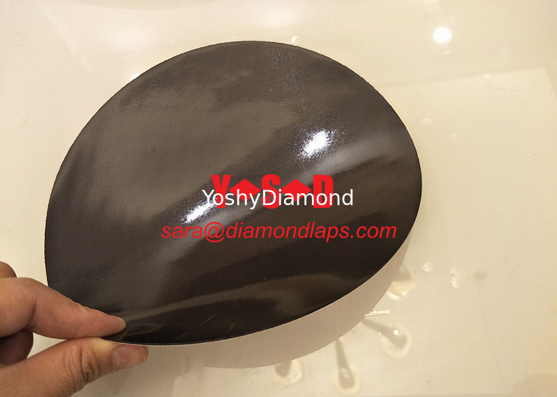 12&quot; Flexible diamond grinding disc with magnetic backing for glass polishing supplier