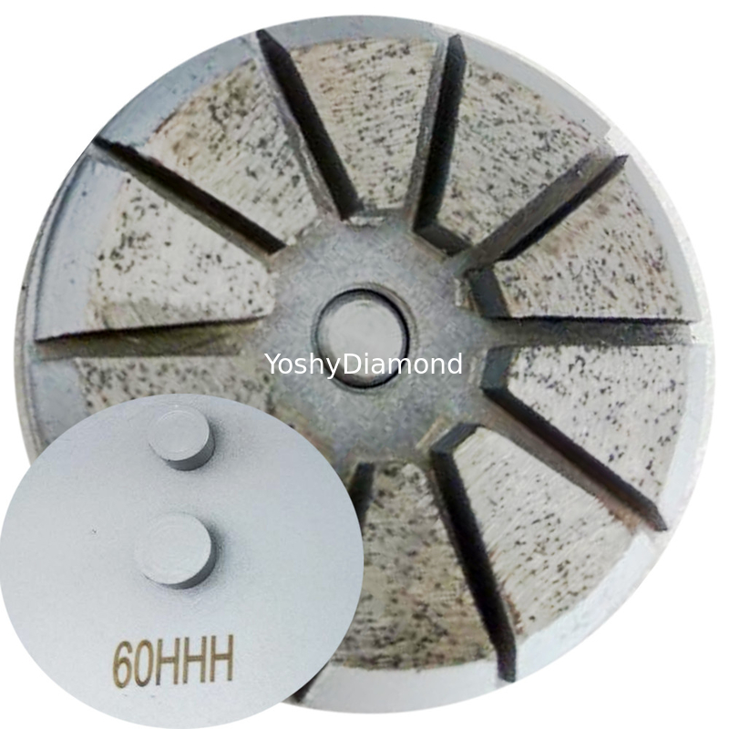 Two Pin backed diamond grinding pucks supplier