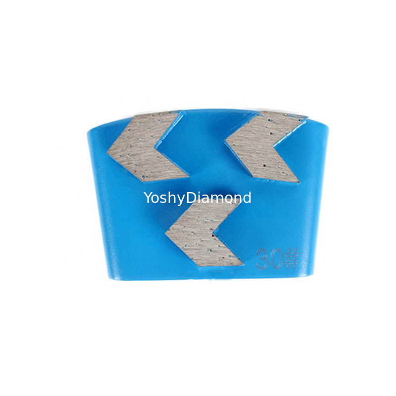 Trapezoidal diamond grinding block for grinding and polishing supplier