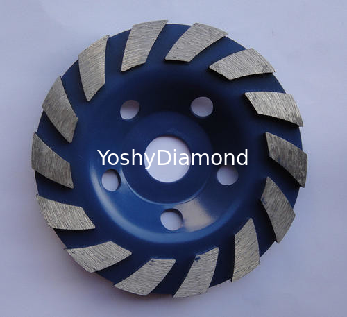 10-Inch Special-Shaped Round Dish-Shaped Floor Grinding And Brazing Diamond Grinding Wheel supplier